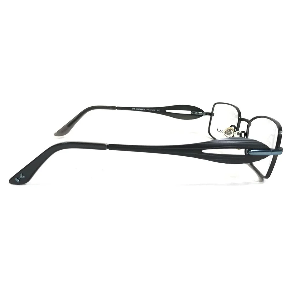 Morel Eyeglasses Frames KOALI 6722K GG195 Black Blue Rectangular 52-17-135